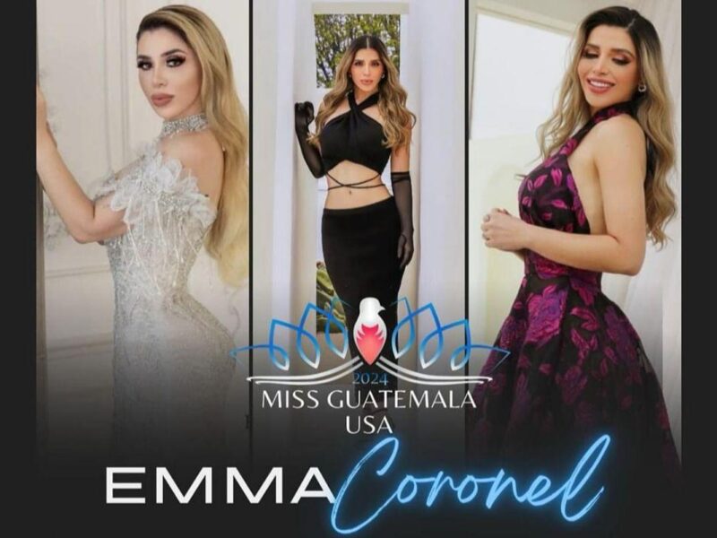 Emma Coronel, esposa de ‘El Chapo’, invitada de honor a Miss Guatemala USA