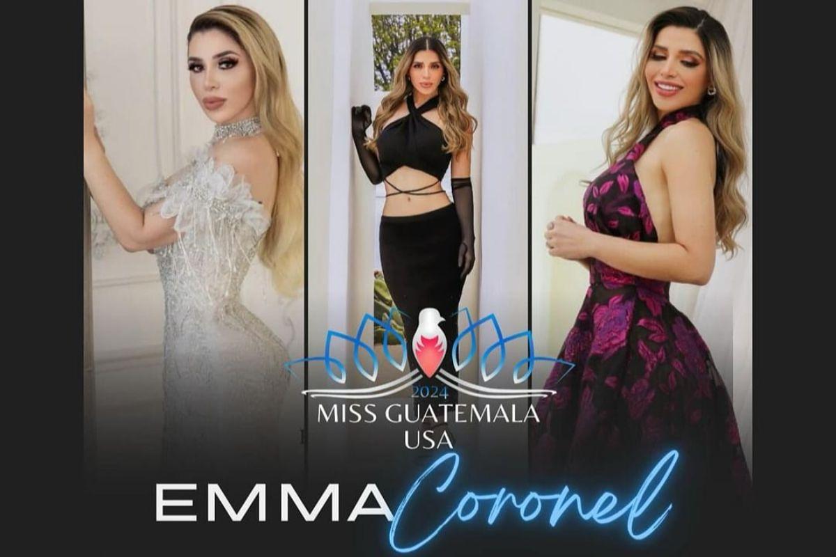 Emma Coronel, esposa de ‘El Chapo’, invitada de honor a Miss Guatemala USA