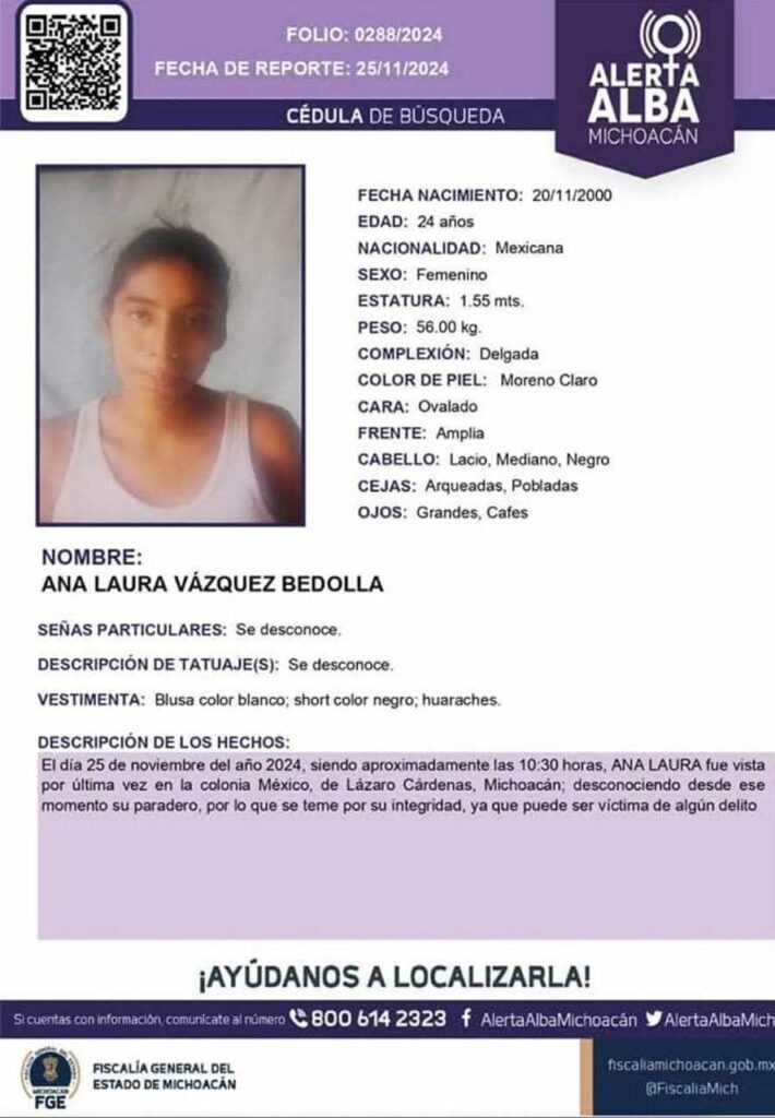 En Michoacán, mujer viajaba con bebé muerto