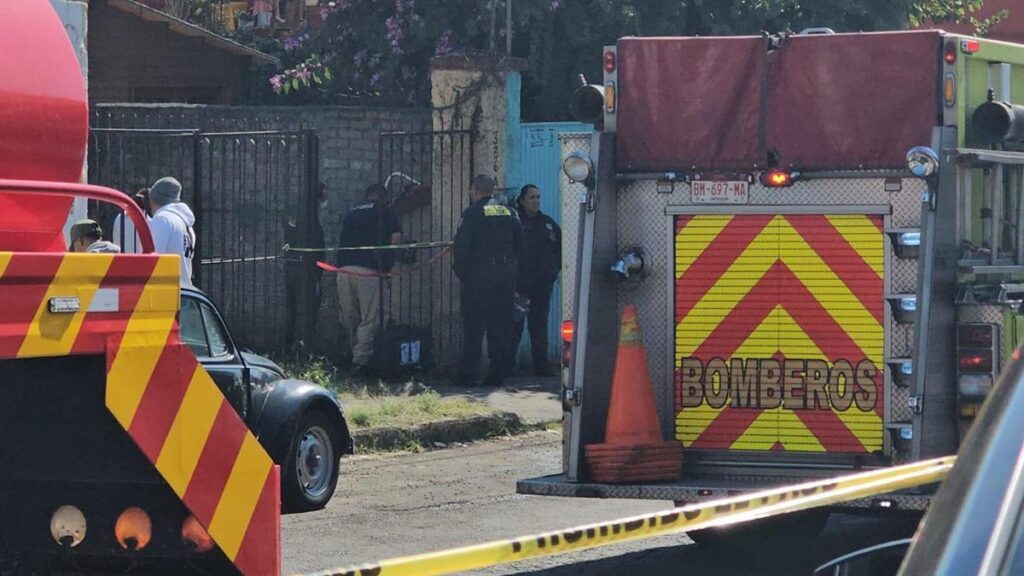 Incendio en vivienda de Morelia-bomberos