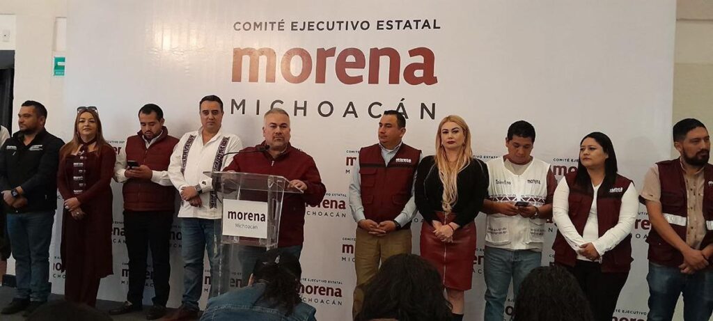 Inicia Jesús Mora operación cicatriz en Morena Michoacán