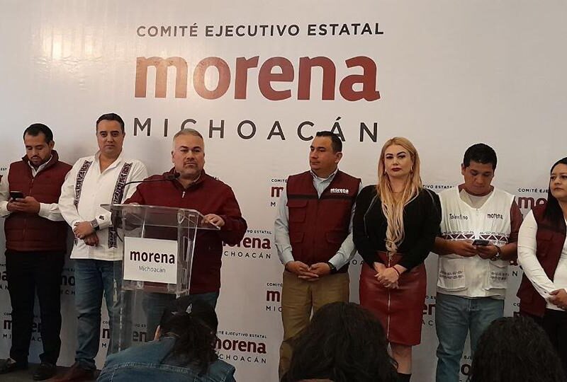 Inicia Jesús Mora operación cicatriz en Morena Michoacán