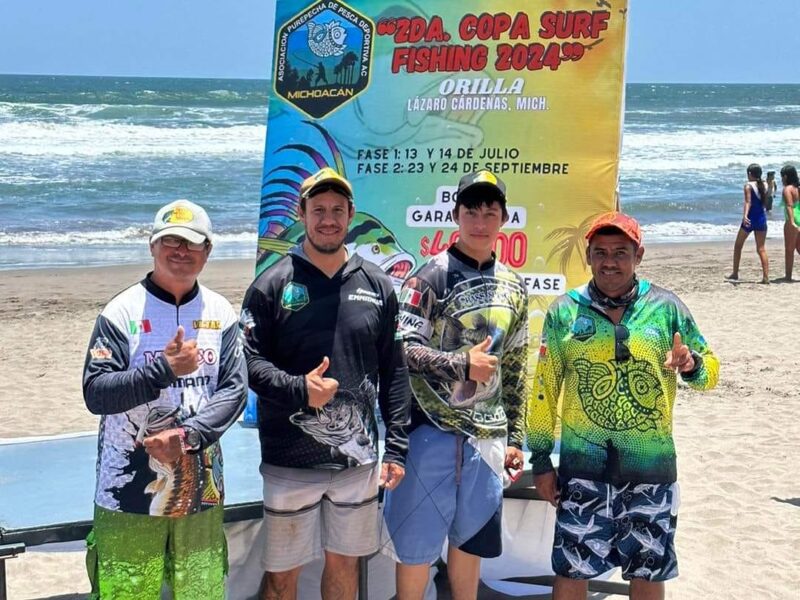 Invita Compesca a participar en torneo de pesca deportiva en Lázaro Cárdenas