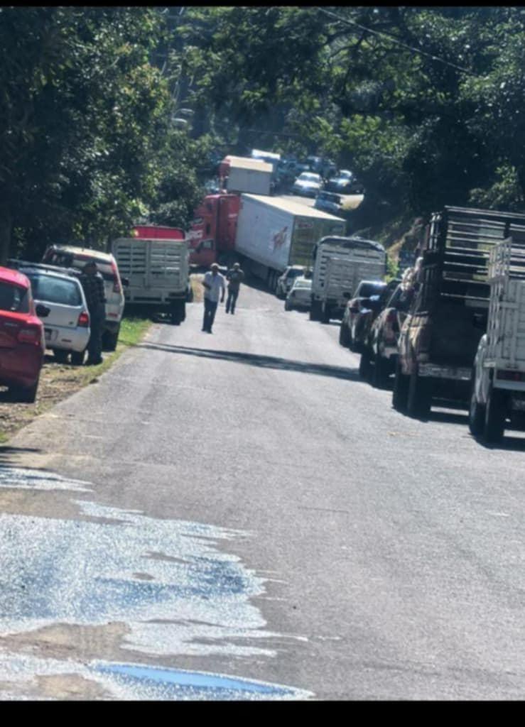 Detención sobrino excomandante Guardia Nacional-bloqueo carretero