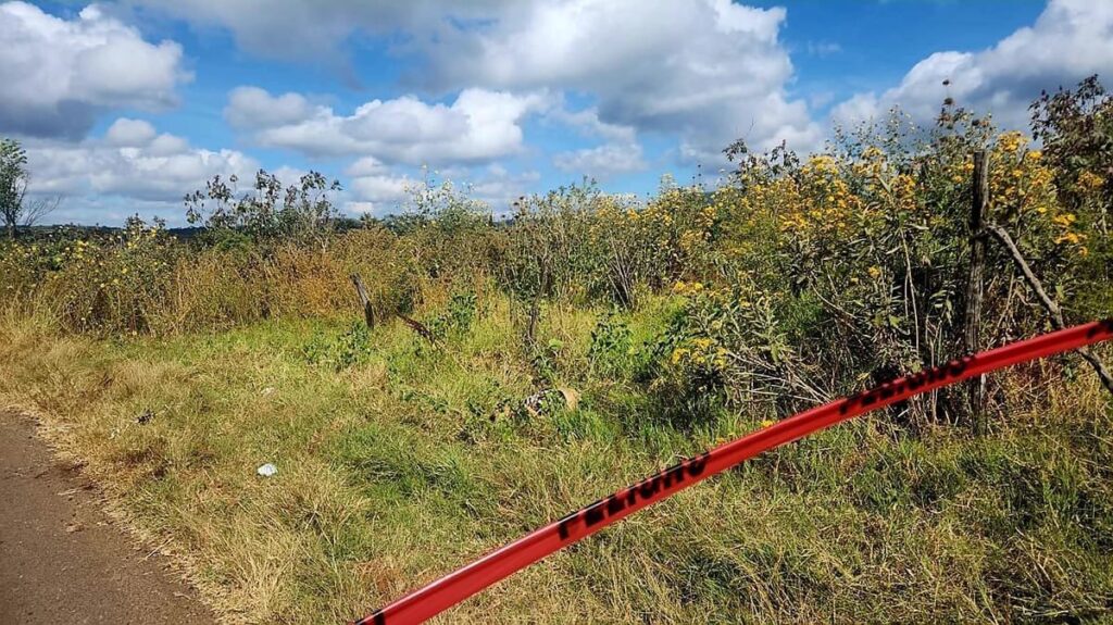 Localizan dos ejecutados a un costado de la carretera en Tangamandapio