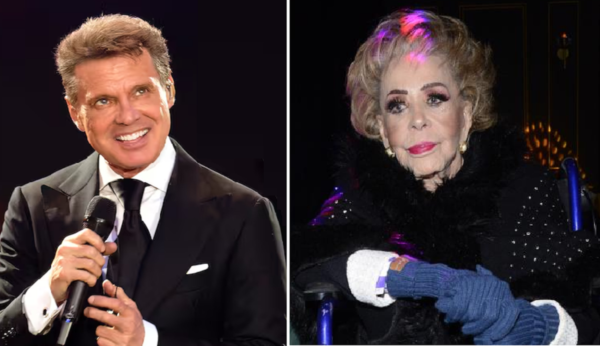 Luis Miguel rinde homenaje a Silvia Pinal con un ramo gigante de flores en su despedida