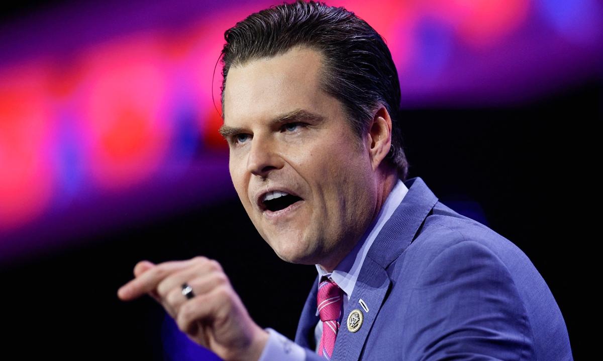 Matt Gaetz Fiscal propuesto por Trump, frena informe sobre escándalo sexual