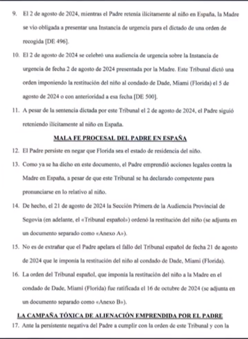 Paulina Rubio custodia solicitud suspensión 3