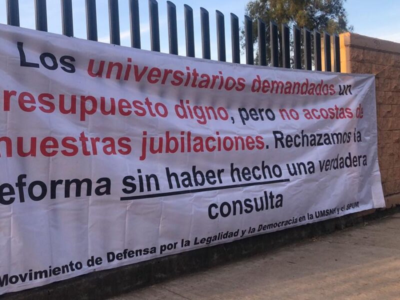 reforma constitucional UMSNH participación académicos