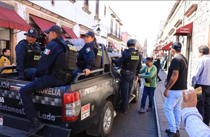 retiro comercio ambulante Morelia 3