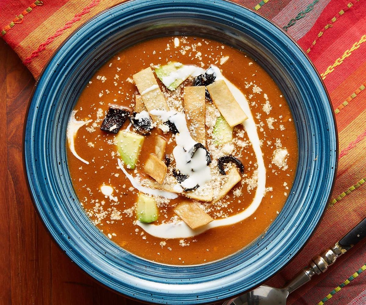 Sopa Tarasca típica de Michoacán, la mejor del mundo según TasteAtlas