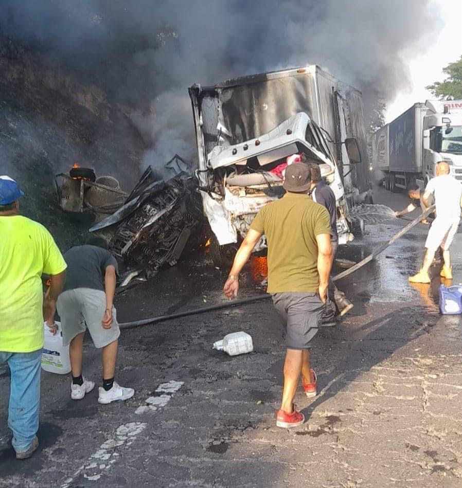 tras accidente en Autopista Siglo XXI necesario protocolo para atención: Segob