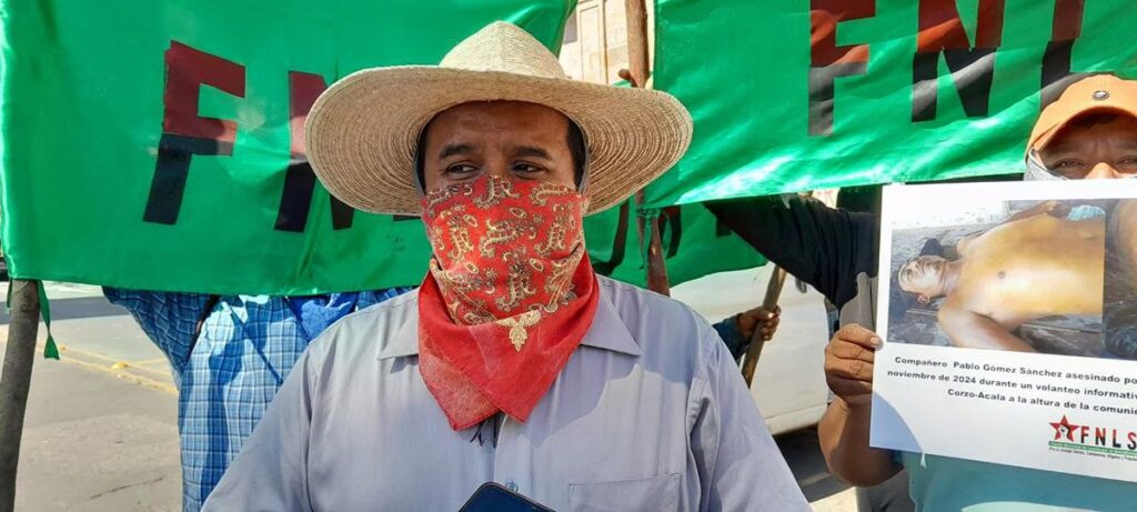 Violencia contra activistas emana del propio Estado afirma FNLS Michoacán