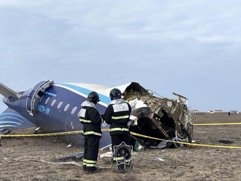 Accidente del Avión de Azerbajian Airlines Derribo de Avión en Azerbaiyán por Misil Ruso 1