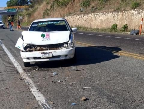 accidentes autopista Siglo XXI choques incendio 2