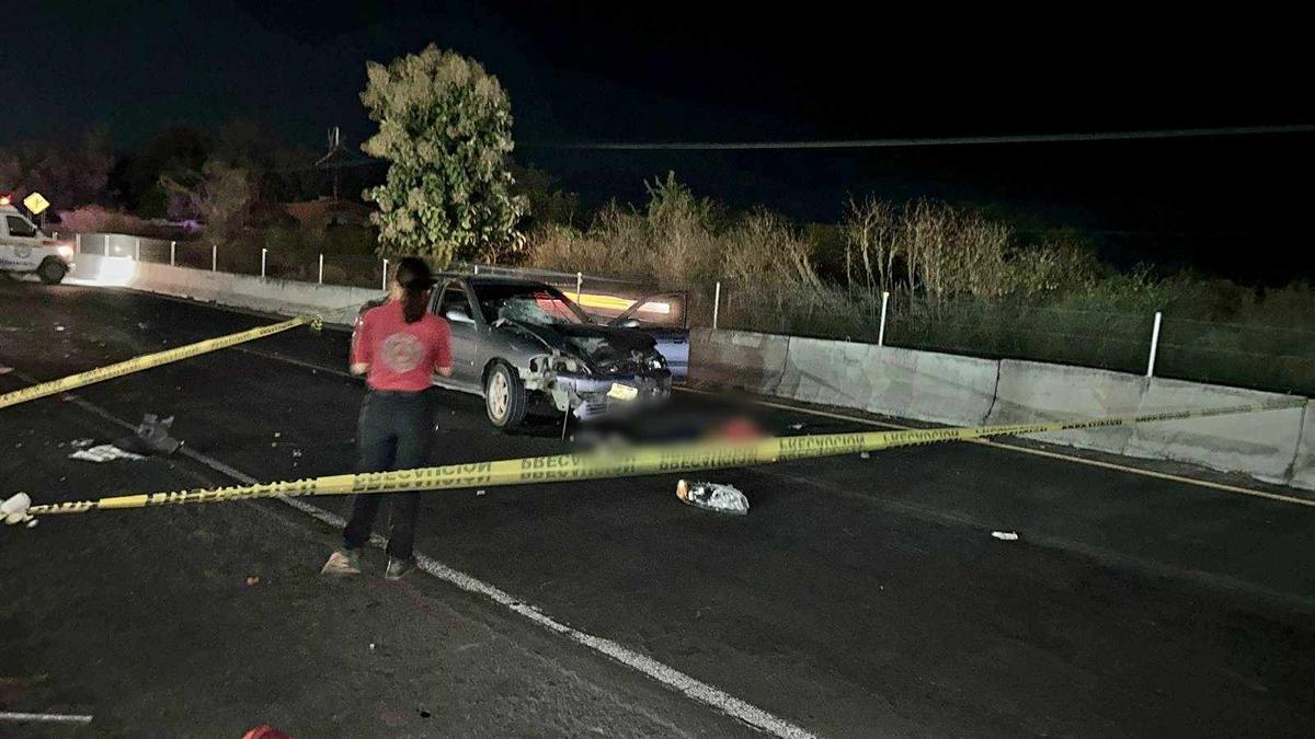 Adulto mayor muere en accidente en la carretera Apatzingán – Cuatro Caminos