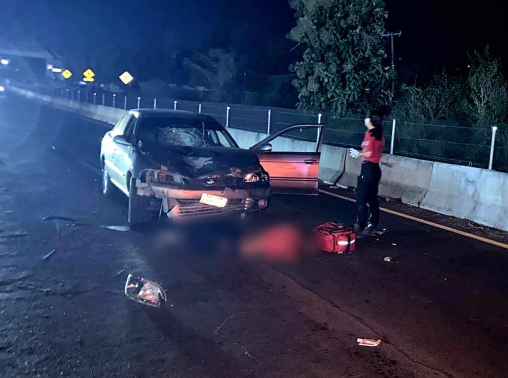 Adulto mayor muere en accidente en la carretera Apatzingán – Cuatro Caminos2