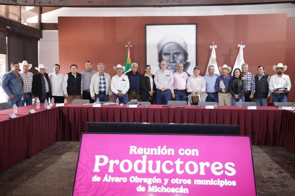 Apoyo al Campo Michoacán: Iniciativas 2025 Sader Bedolla reunión de productores