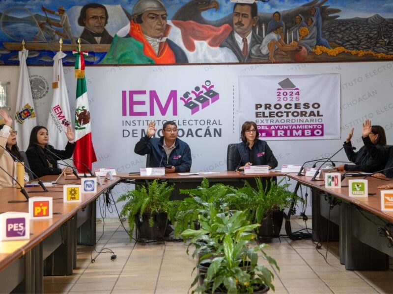 Aprueba IEM convocatoria para observadores de elección del Poder Judicial de Michoacán