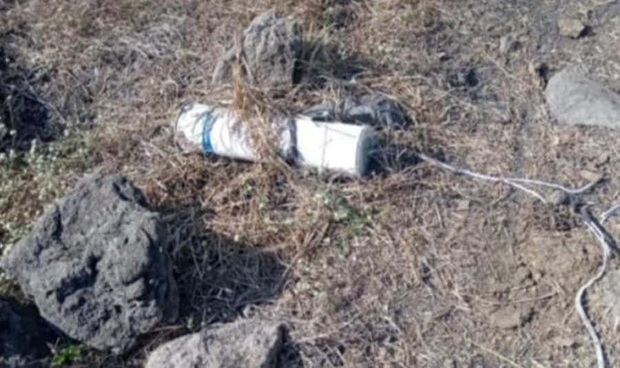 Aseguran 15 artefactos explosivos en Apatzingán-2