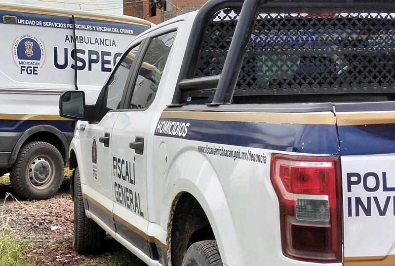 asesinato hombre domicilio en Pátzcuaro