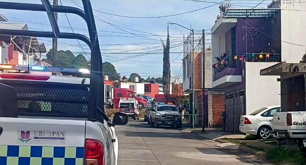 ataque motociclista Uruapan San José de la Mina