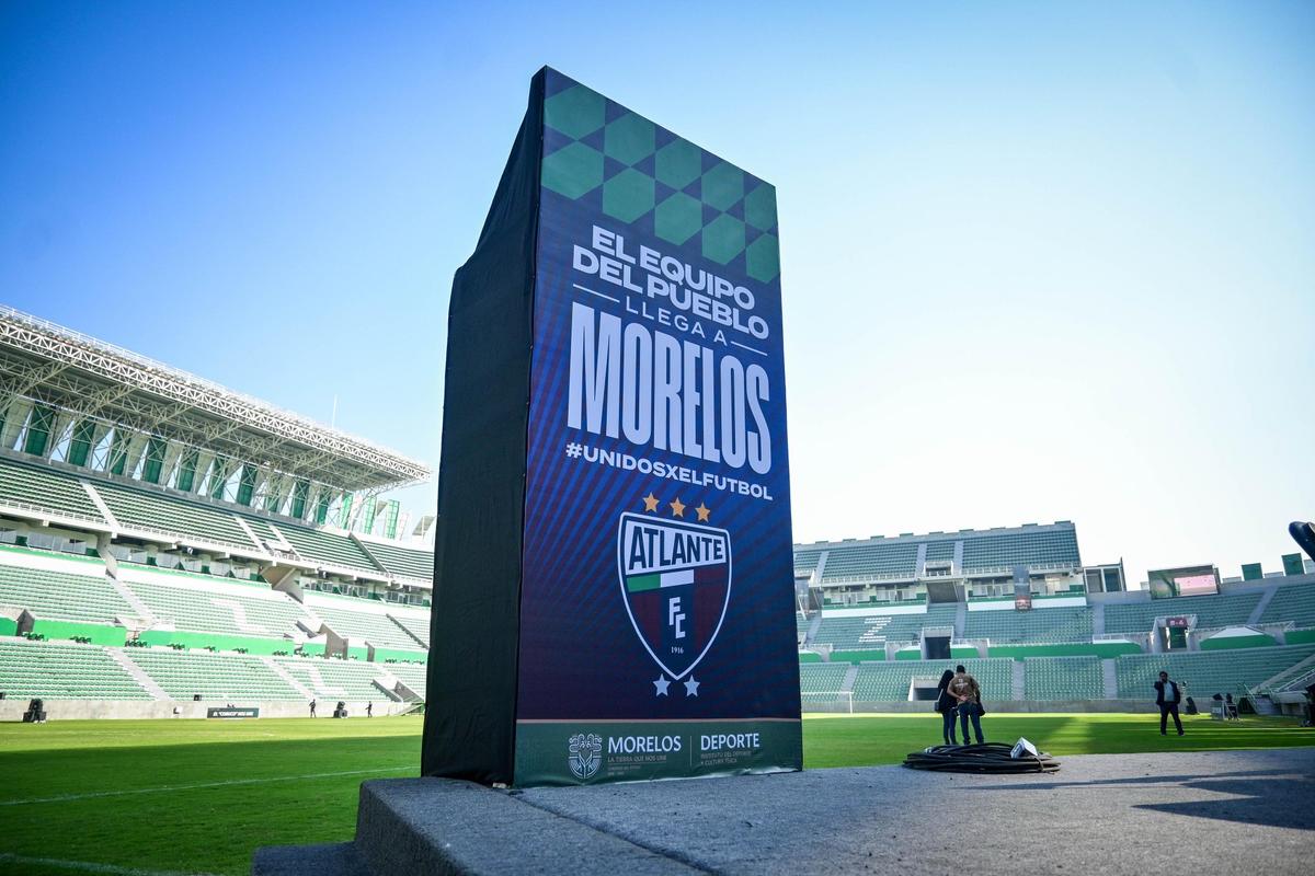 Atlante deja la CDMX para jugar ahora en el Estadio Morelos de Zacatepec