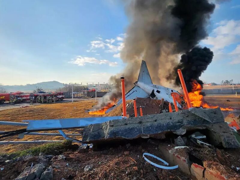 Aumenta a 179 el número de muertos en accidente aéreo en Corea del Sur