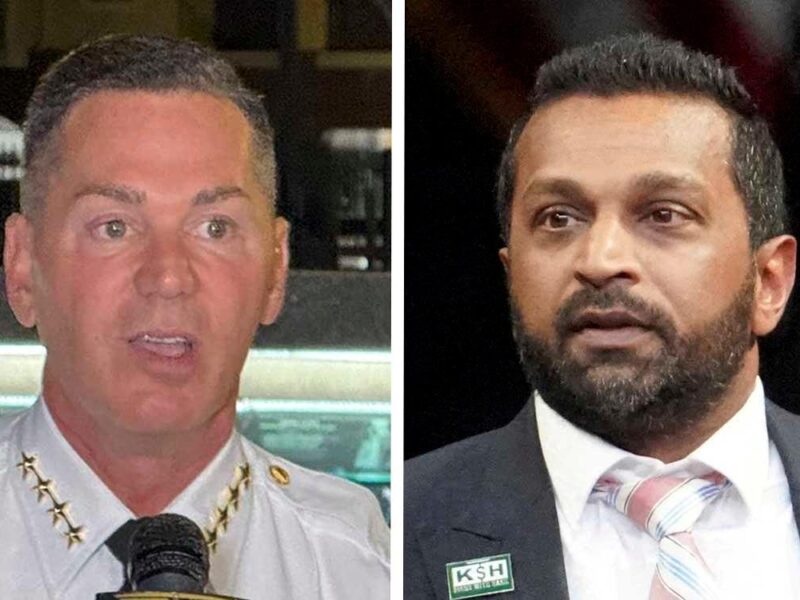 Chad Chronister a la DEA y Kash Patel al FBI: Trump nombramientos