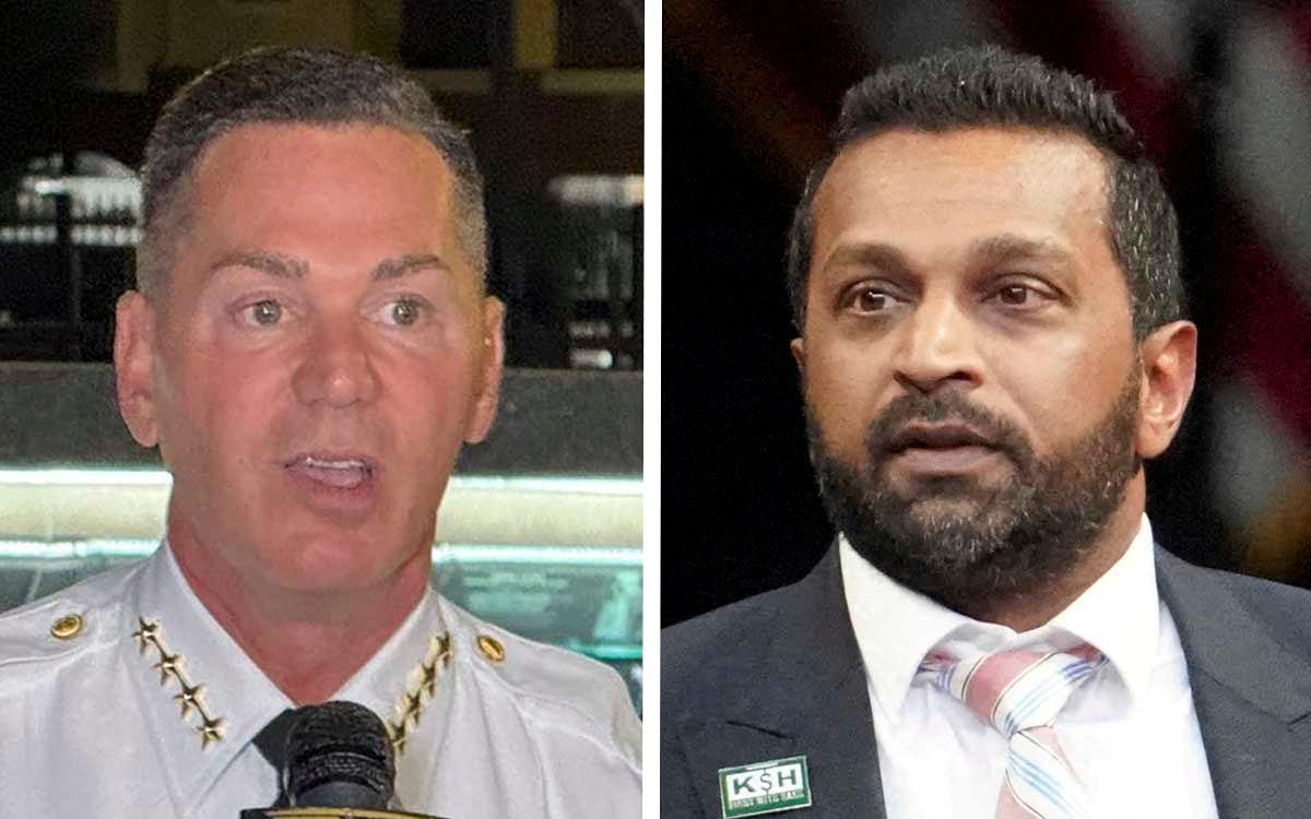 Chad Chronister a la DEA y Kash Patel al FBI: Trump nombramientos