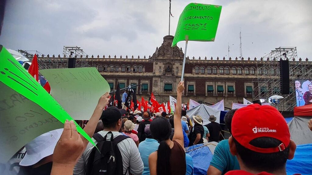 CNTE mantiene postura ante no tener avances con Abrogación de Ley del ISSSTE