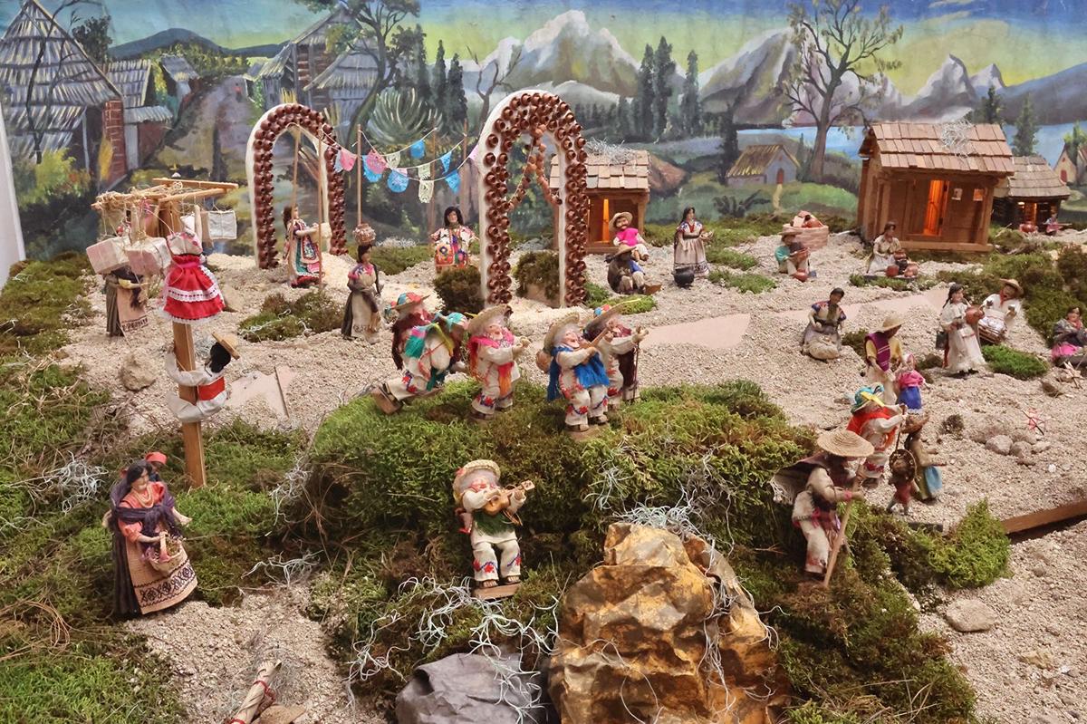 Conoce el peculiar nacimiento purépecha que exhibe el Museo de Arte Colonial