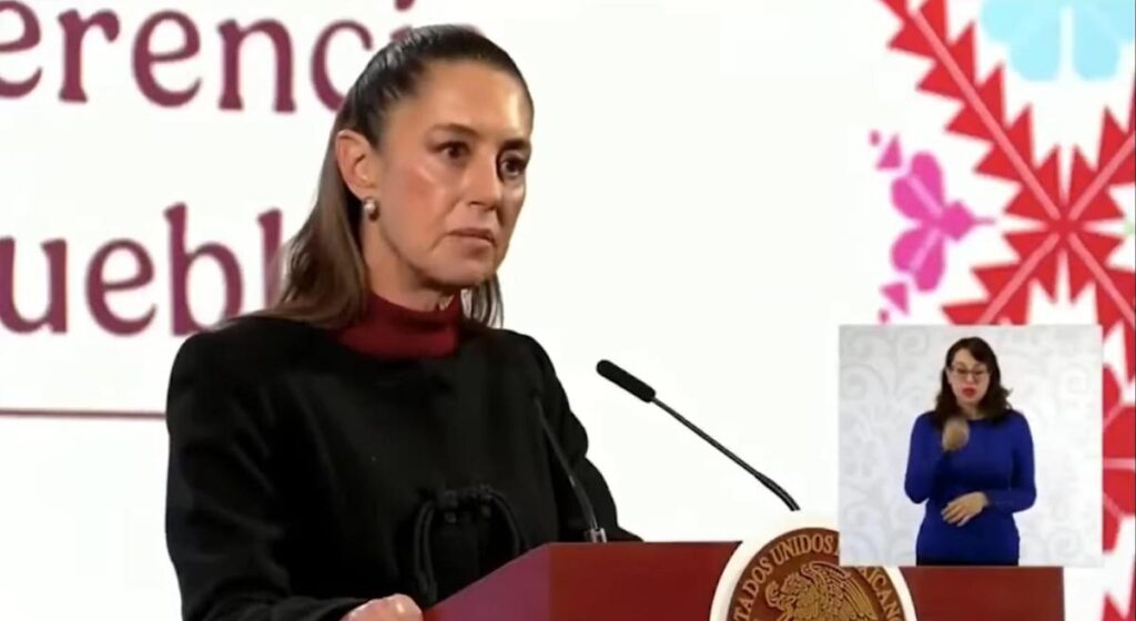 Cuestiona Sheinbaum veracidad de imágenes de caso alcaldesa de Coalcomán-El Mencho