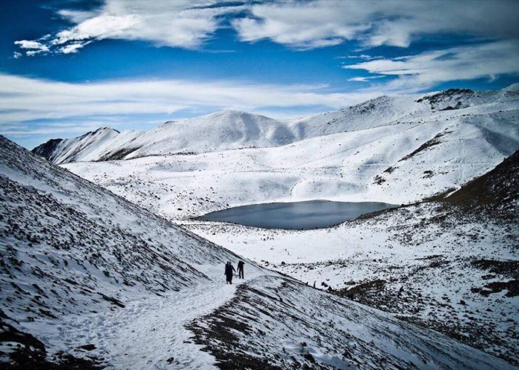 Destinos con nieve en México: cinco lugares para visitar este invierno 2024-2025 nevado de toluca