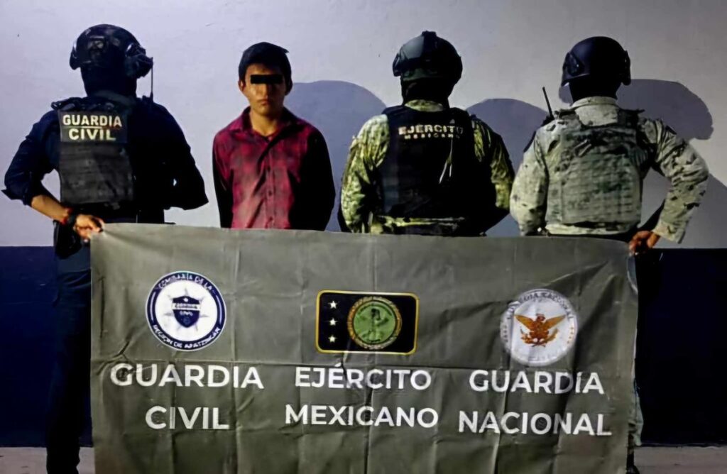 detención dronero CJNG Apatzingán 1