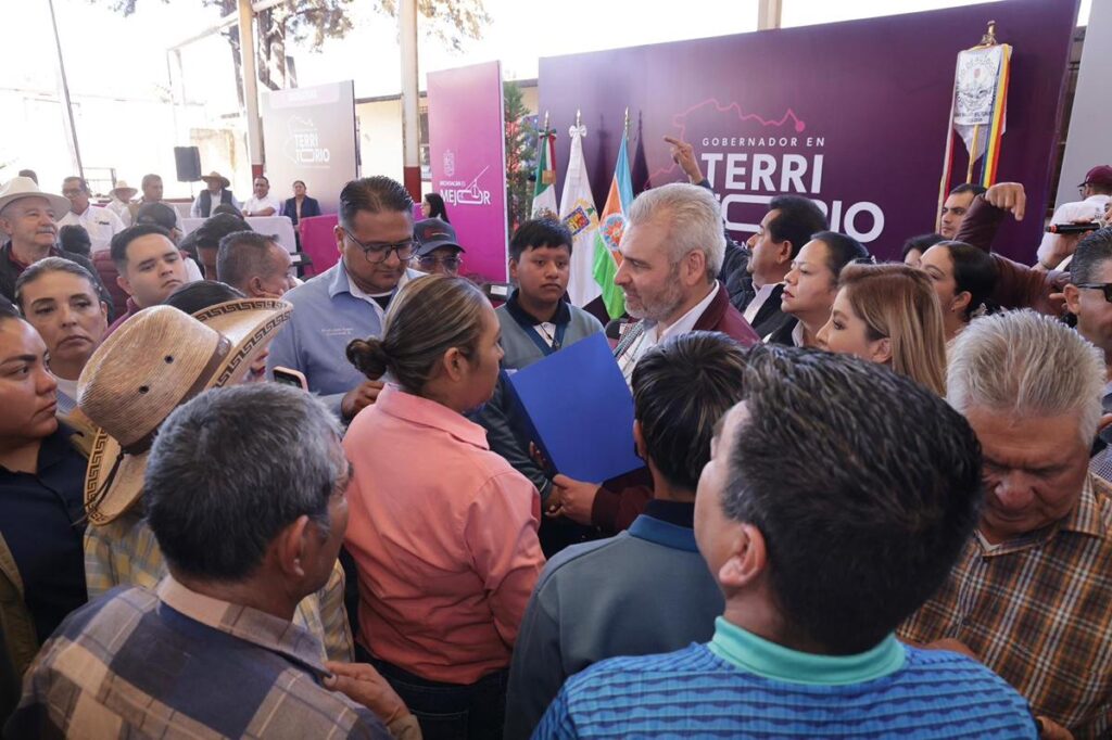 en San Matías, tercera audiencia pública en comunidad con autogobierno