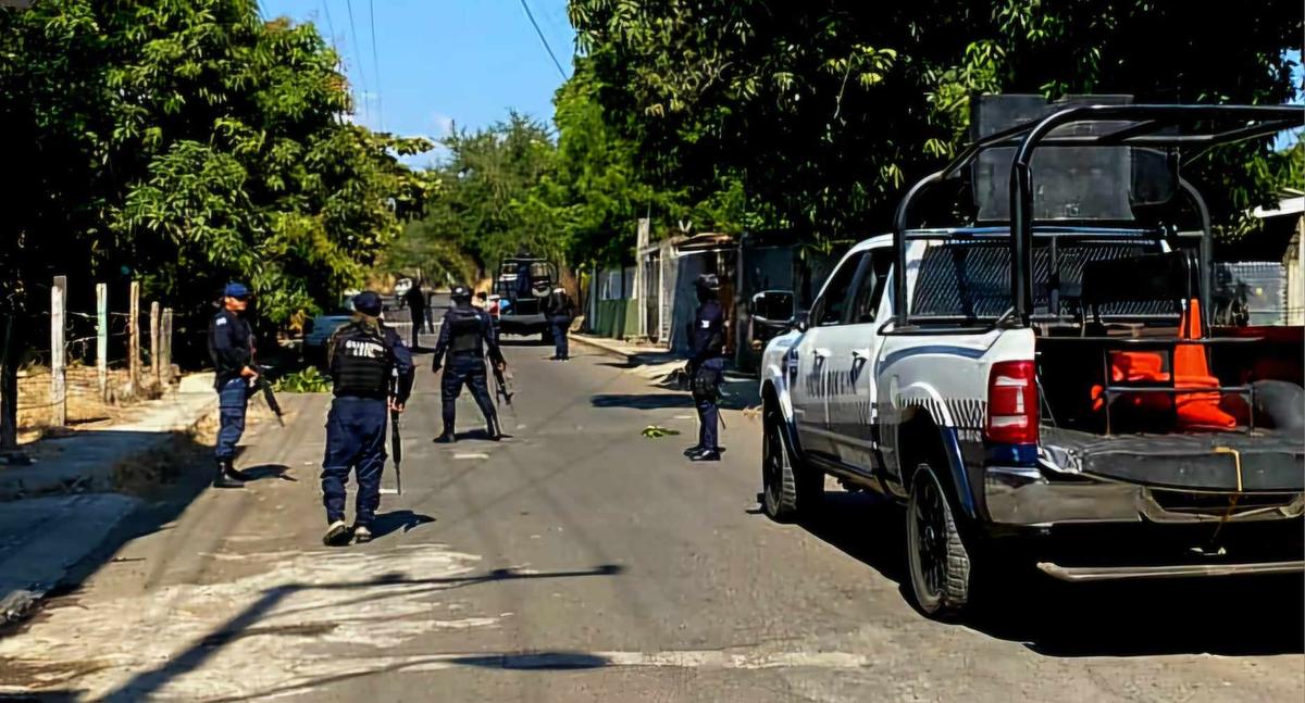 Enfrentamiento entre Policías y criminales en Parácuaro