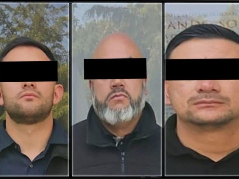 Falsos agentes de FGR que portaban armas y ‘charolas’ apócrifas, detención en CDMX