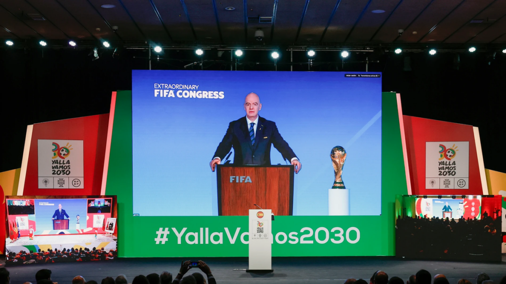 FIFA anuncia oficialmente sedes del Mundial 2030: España, Portugal y Marruecos