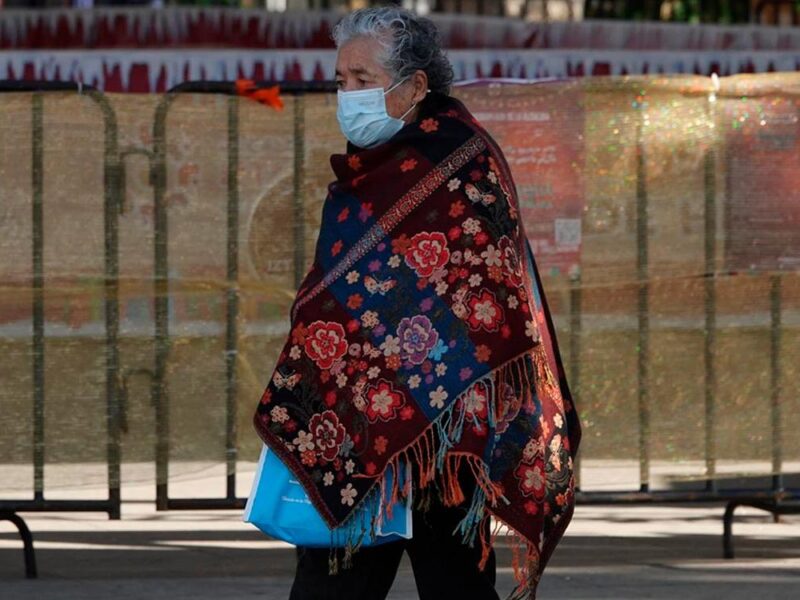 Frente frío 16 lluvias temperaturas