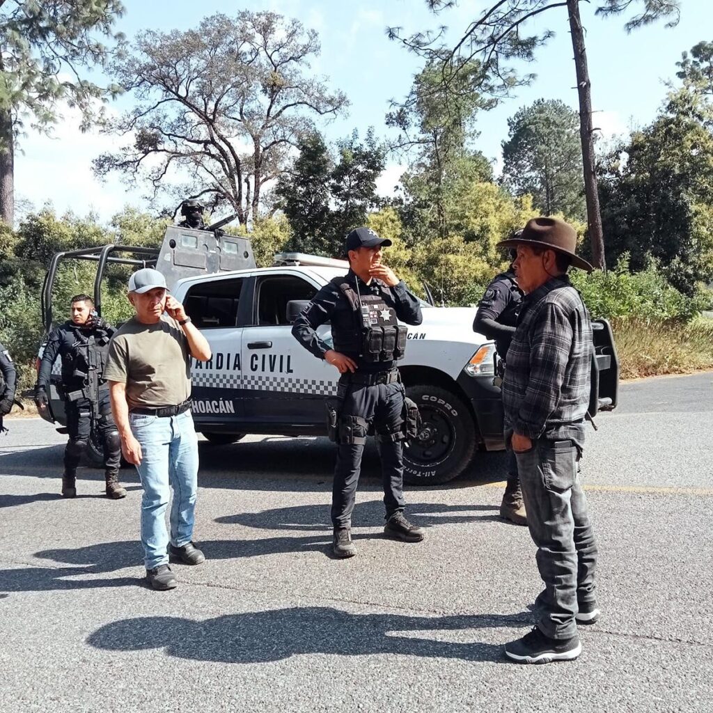 Gobierno de Michoacán lanza operativo de búsqueda de Comuneros de San Ángel Zurumucapio,