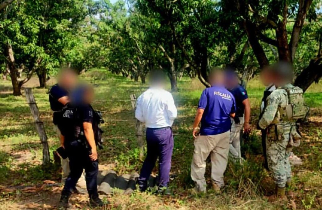 Hallan osamenta humana en huerta de mangos de Lázaro Cárdenas