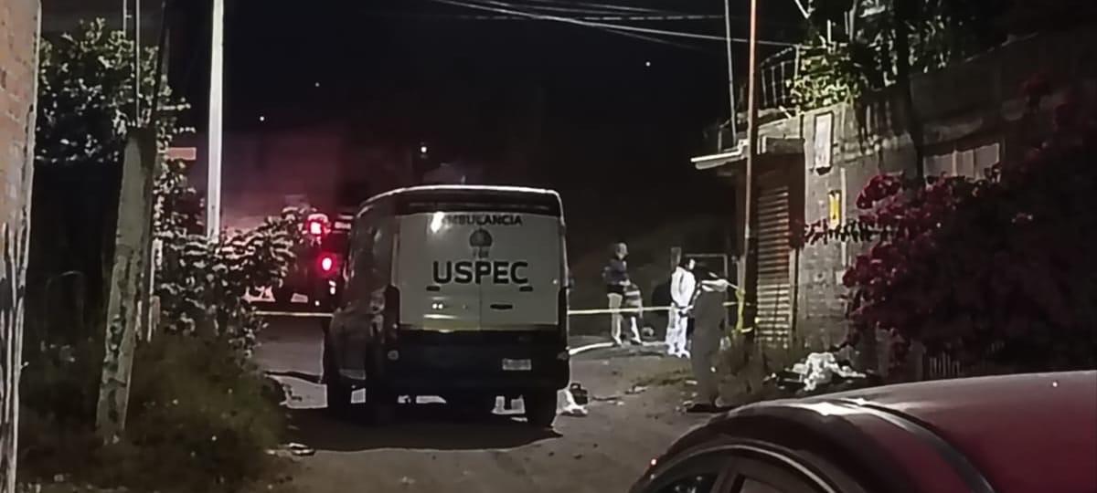 Hombre Asesinado a Balazos en la colonia Medallistas Olímpicos de Morelia