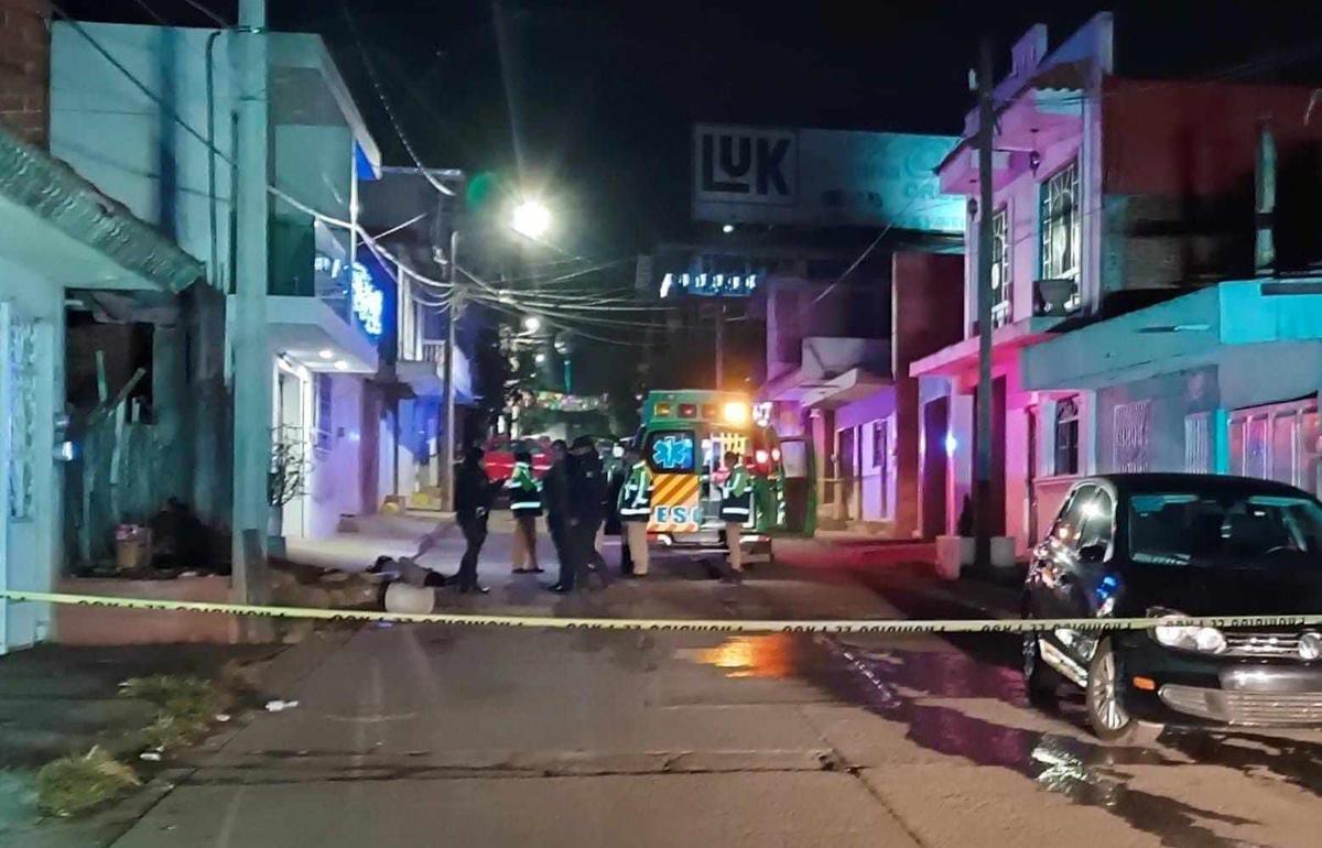 homicidio peatón colonia La Michoacana Uruapan