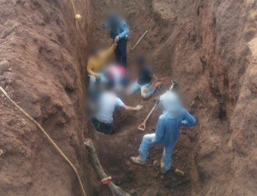 Joven muere sepultado tras un derrumbe de tierra en un huerto de Acuitzio