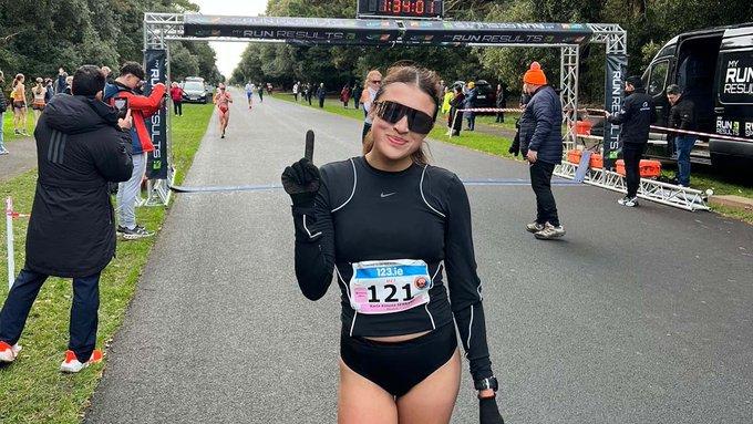 La marchista michoacana Karla Ximena Serrano conquista oro en el World Race Walking de Dublín 1