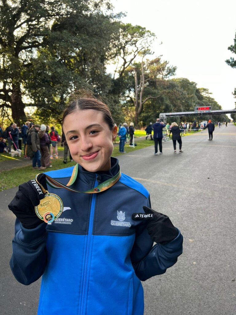 La marchista michoacana Karla Ximena Serrano conquista oro en el World Race Walking de Dublín