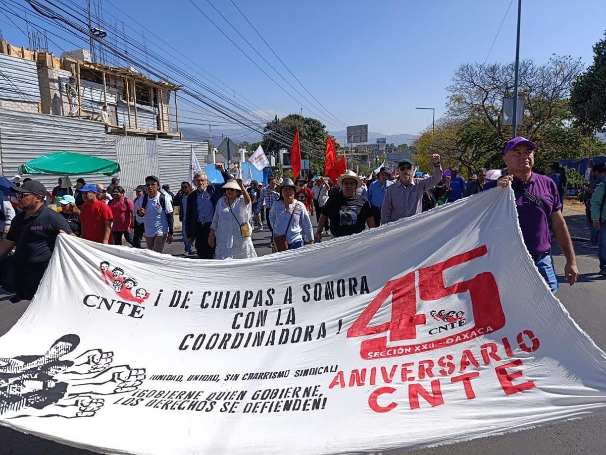 Llama CNTE a organizaciones a construir frente común de cara a 2025