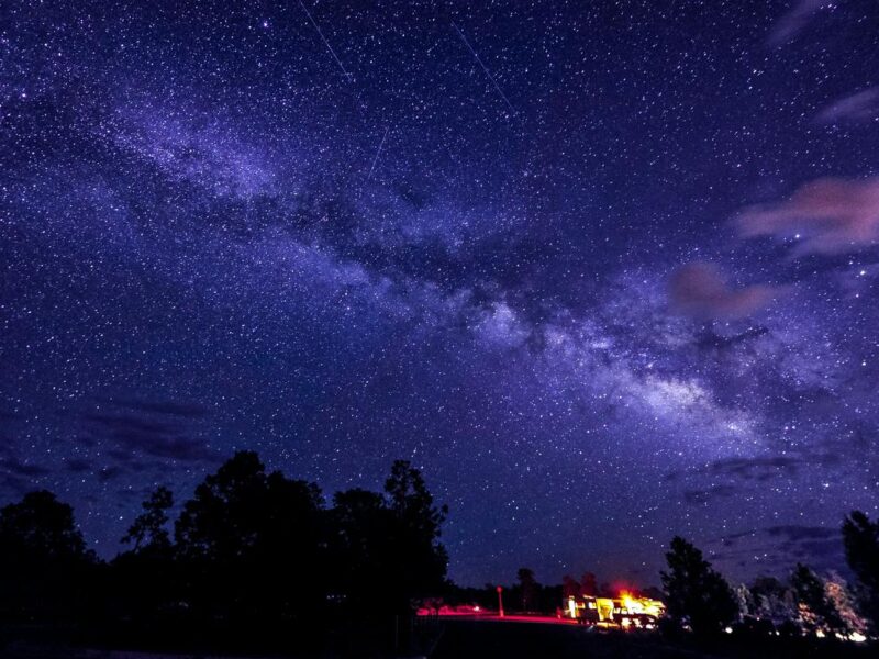 lluvia de estrellas Gemínidas anuncio