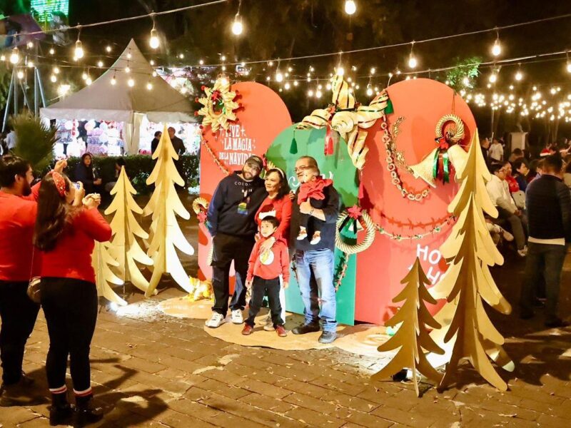 Magia y diversión en la Villa Navideña en Ceconexpo en Morelia